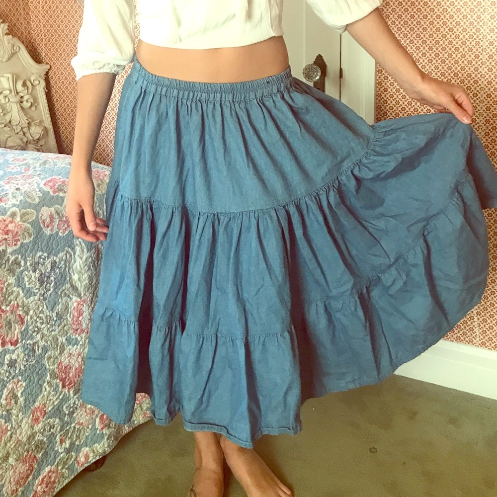 Vintage boho skirt